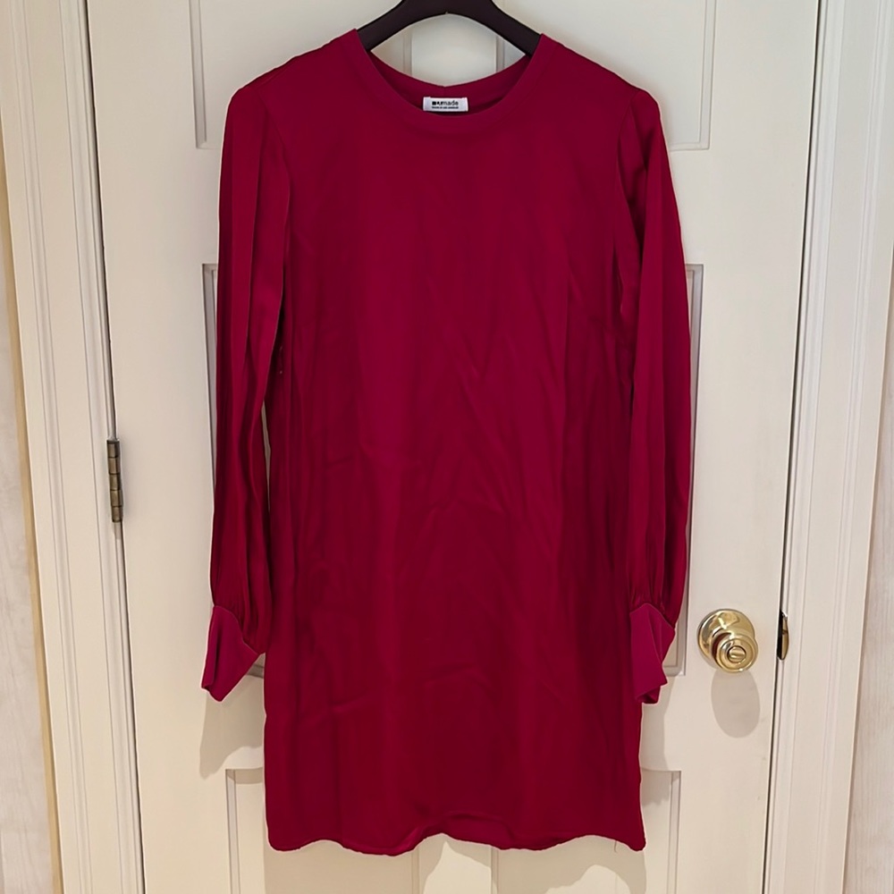 LA Made Dark Pink Dress. Size Small, worn once.